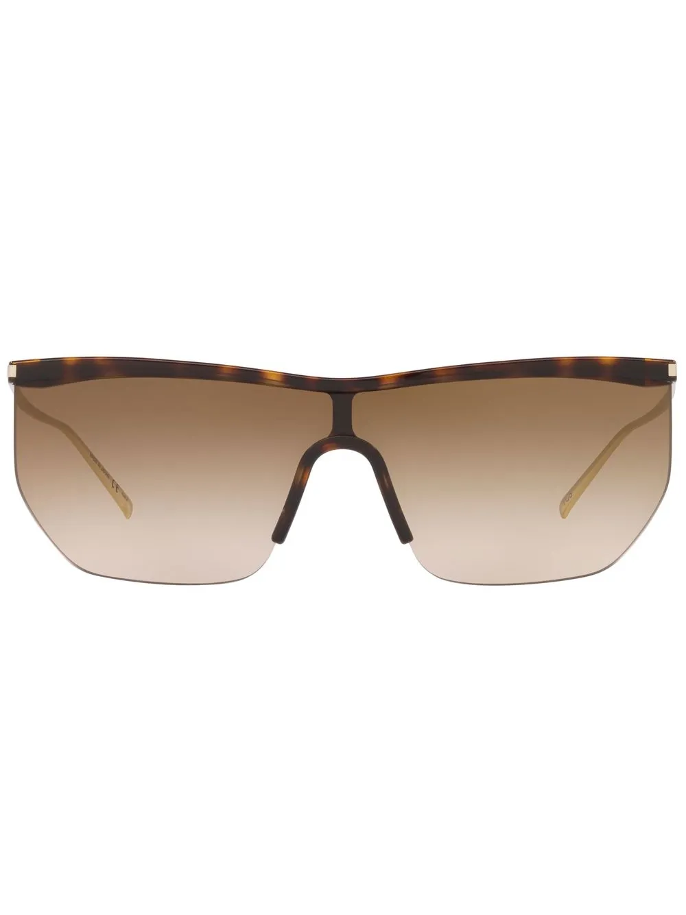 SAINT LAURENT SL 519 SHIELD-FRAME SUNGLASSES