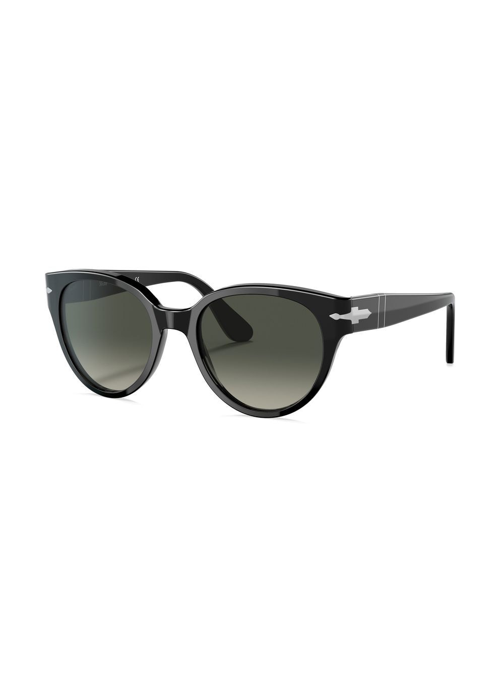 Shop Persol Round-frame Tinted Sunglasses In Schwarz