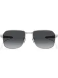 Prada Linea Rossa logo-print tinted sunglasses - Silver