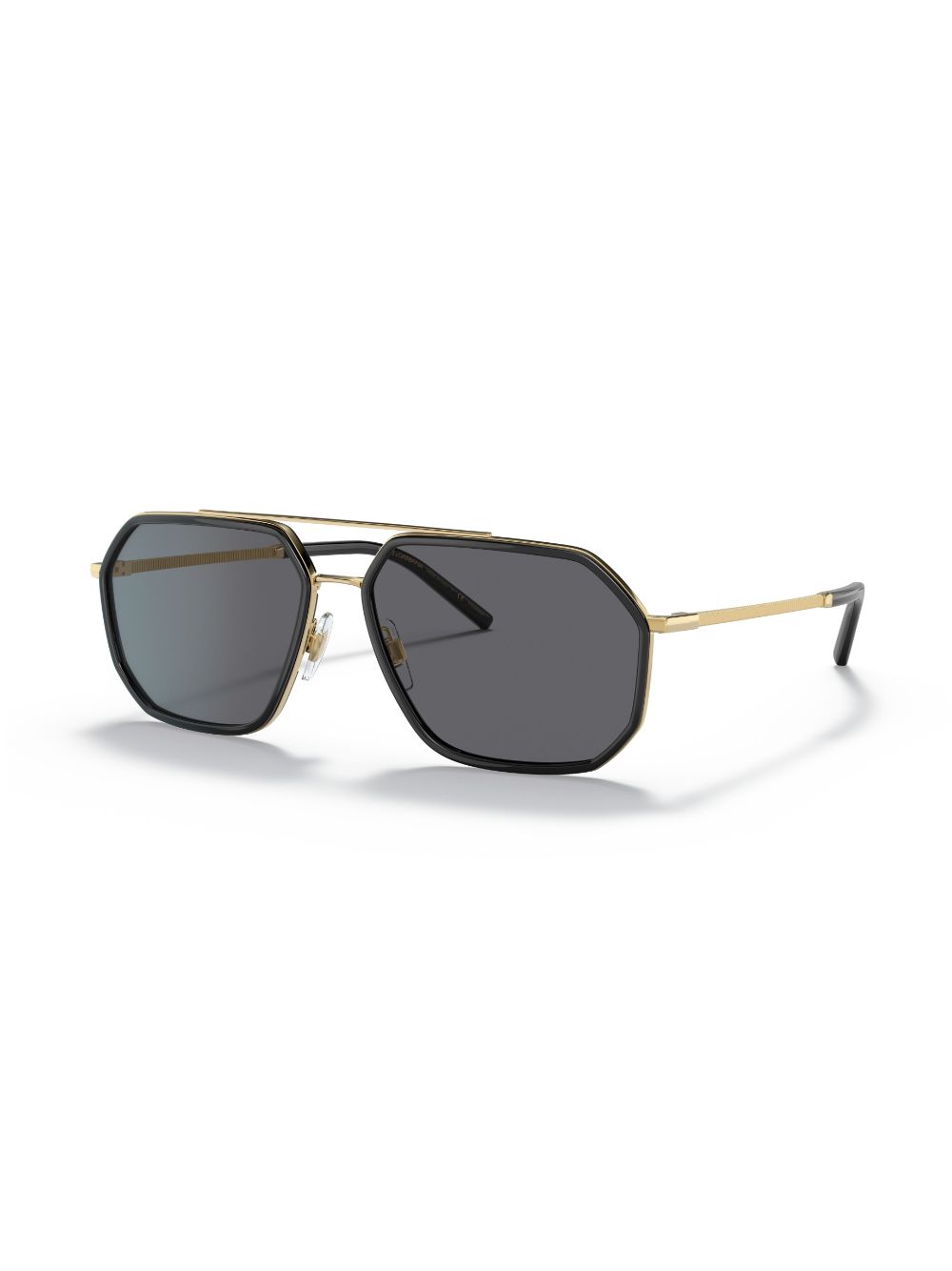 Dolce & Gabbana Eyewear Gros grain sunglasses - Black