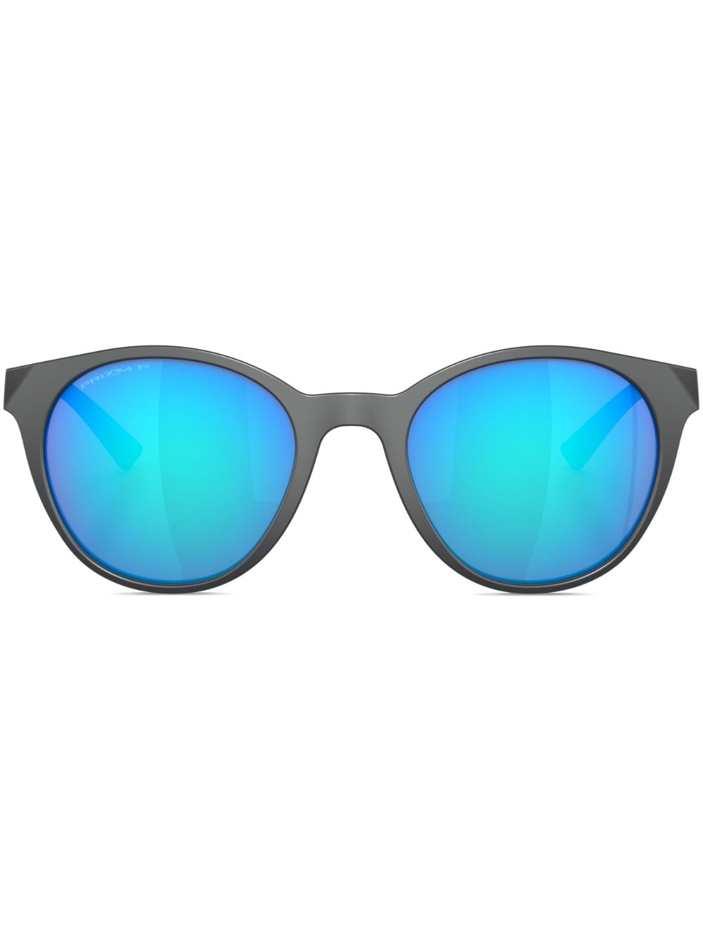 Oakley Spindrift Round-frame Sunglasses In 947409 Matte Carbon