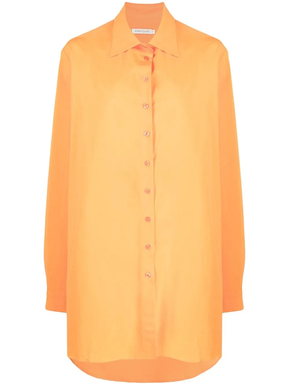 

Anna Quan camisa larga - Naranja