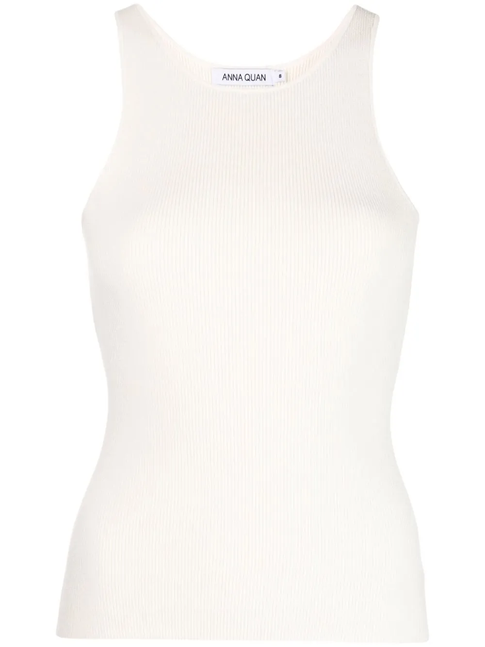 

Anna Quan camiseta con cuello redondo - Blanco