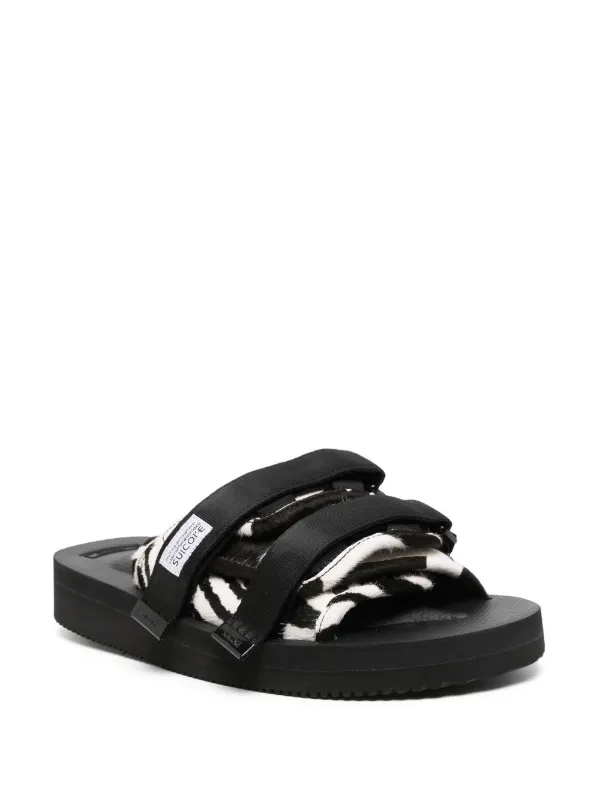 Suicoke VHL animal print Sliders Farfetch
