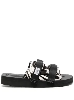 Suicoke VHL animal print Sliders Farfetch
