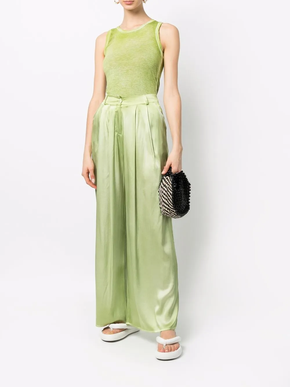 фото Avant toi high waist palazzo pants