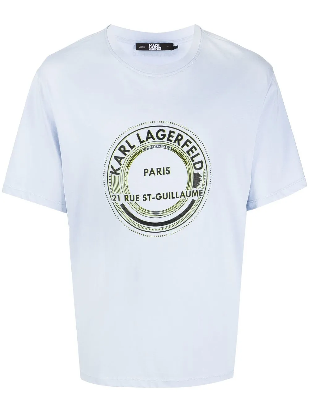 

Karl Lagerfeld playera Athleisure - Azul