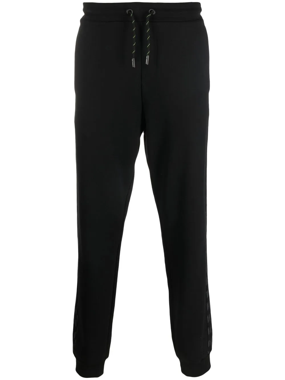 

Karl Lagerfeld joggers con logo estampado - Negro