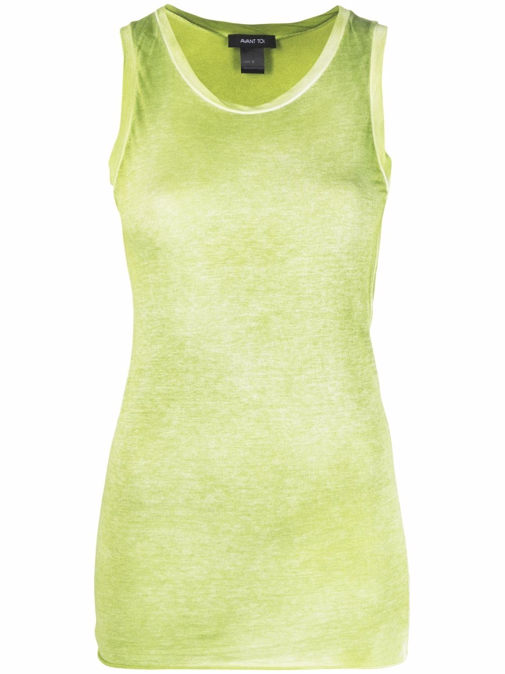 фото Avant toi round neck light cotton tank top