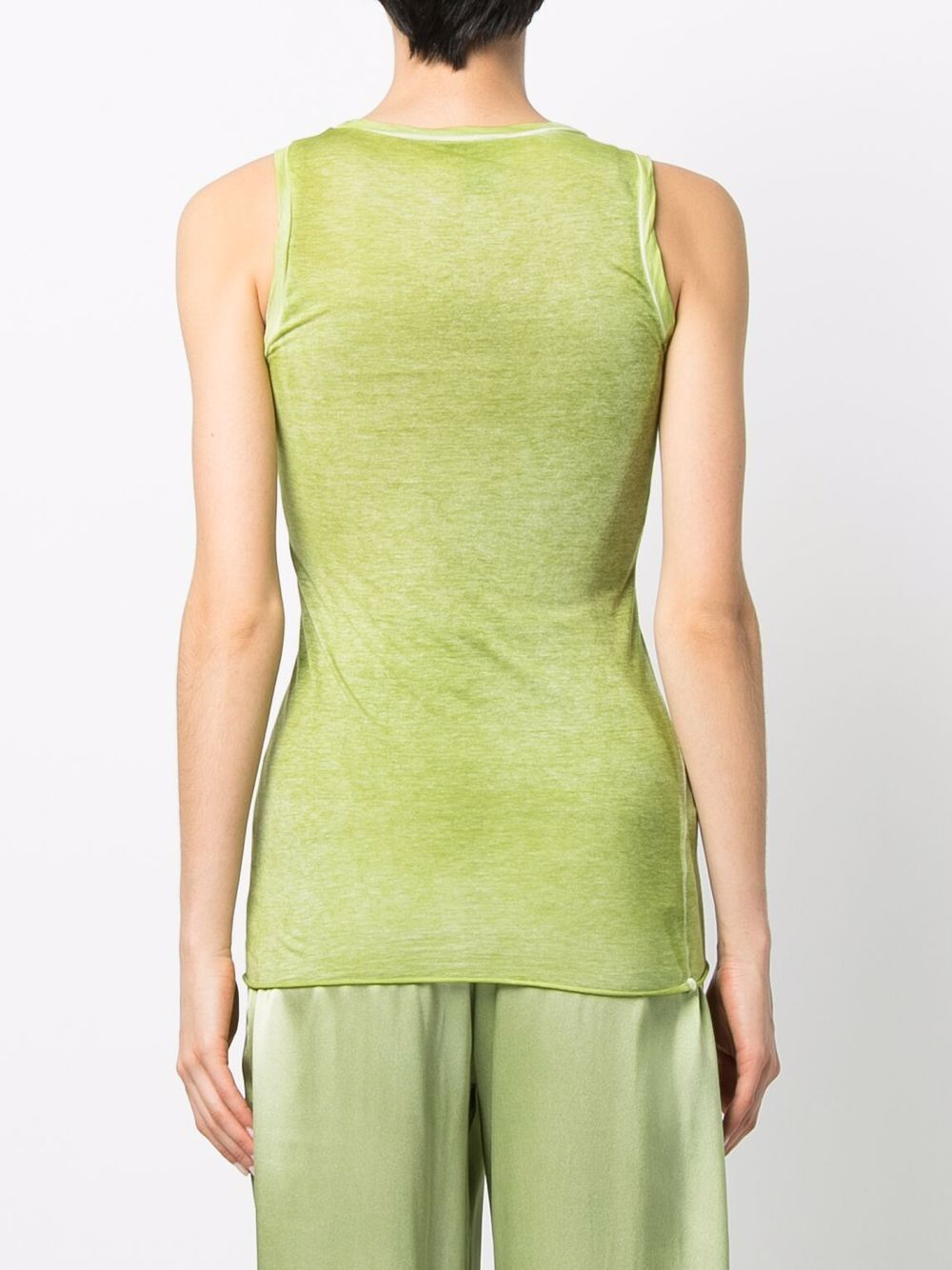 фото Avant toi round neck light cotton tank top