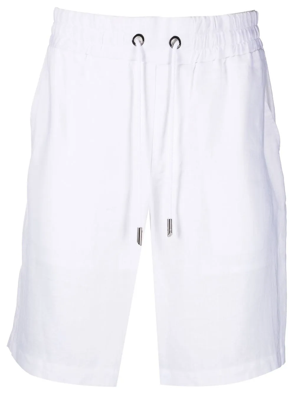 

Billionaire drawstring track shorts - White