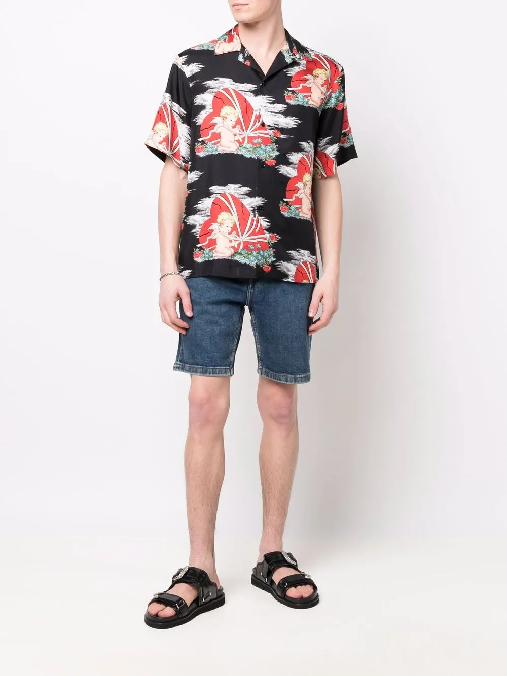 Zadig&Voltaire cotton-blend denim shorts | Denim Shorts | Image 2