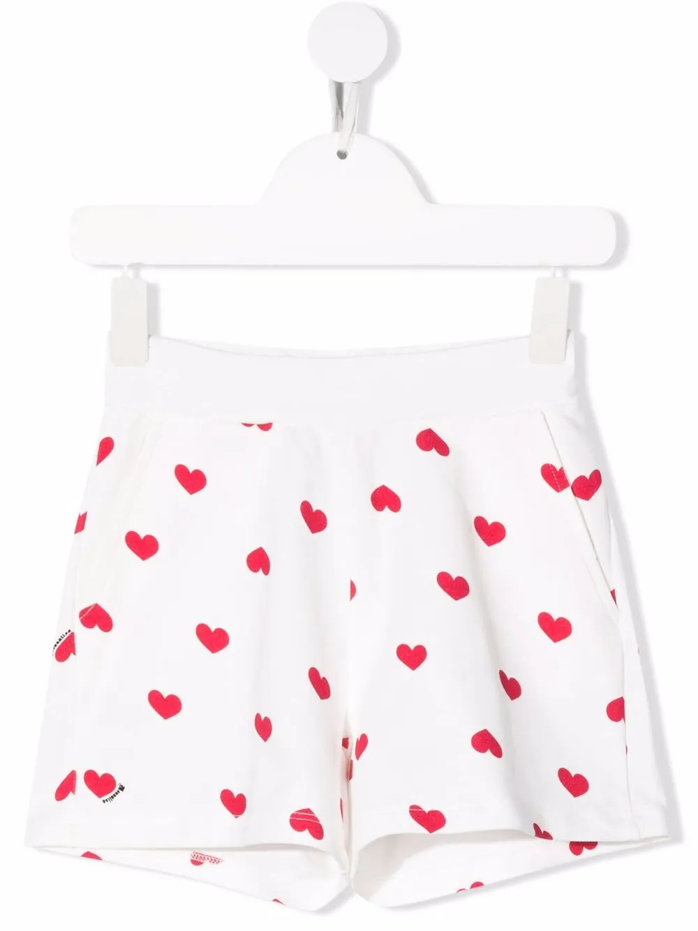 Monnalisa Shorts verfraaid met stras Wit