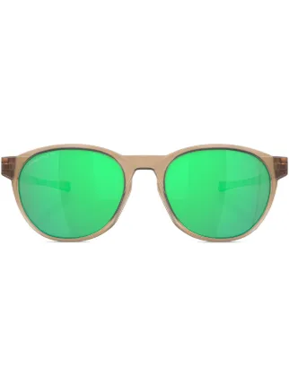 Oakley Reedmace round-frame Sunglasses | Brown | FARFETCH