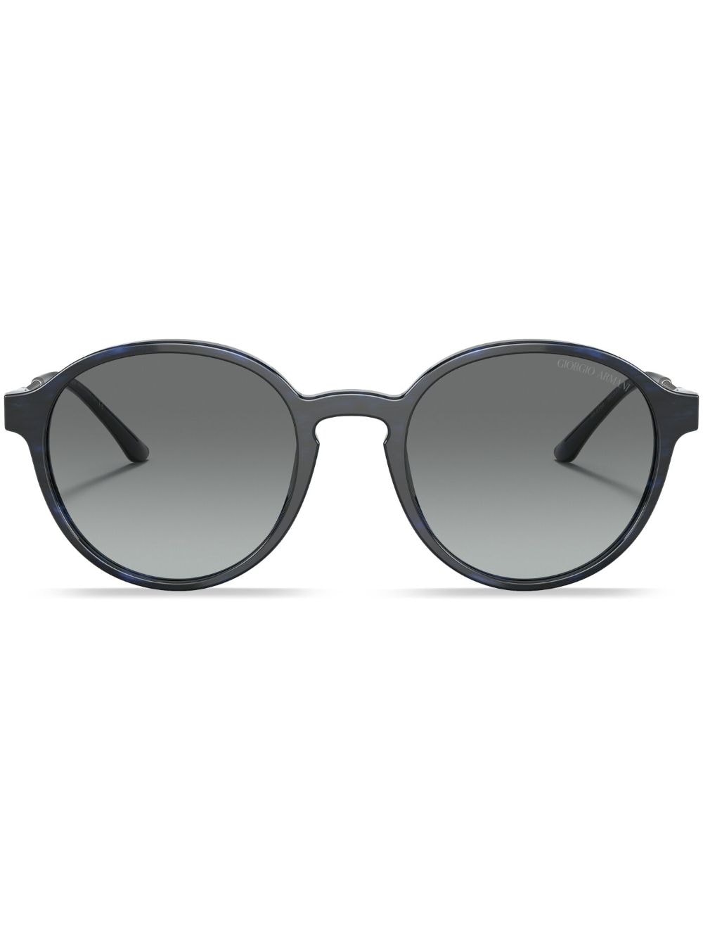 GIORGIO ARMANI PANTO ROUND-FRAME SUNGLASSES 