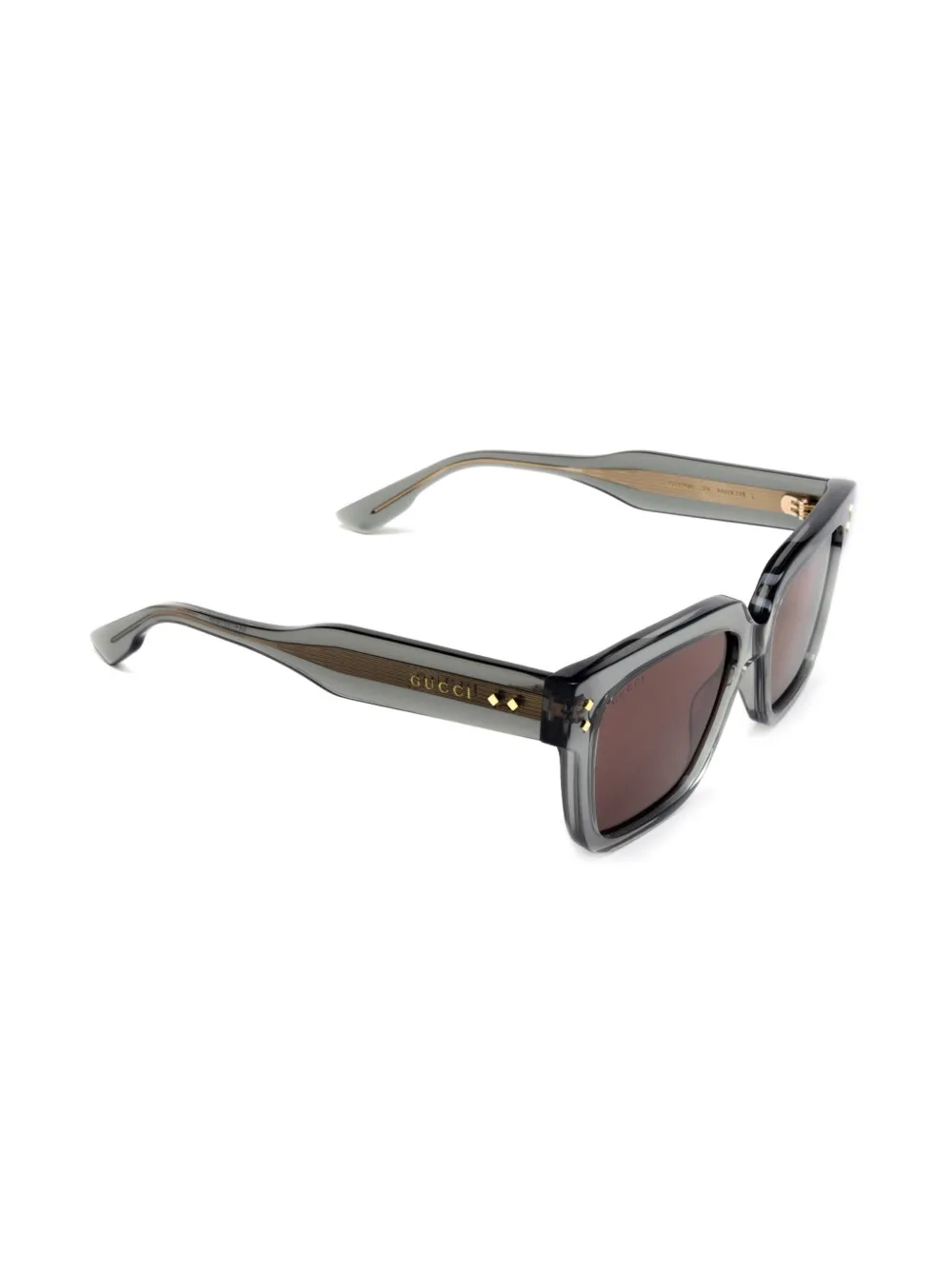 Gucci Eyewear logo-print square-frame sunglasses | Image 2