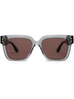 Dita Eyewear スクエアフレーム サングラス | グレー | FARFETCH JP