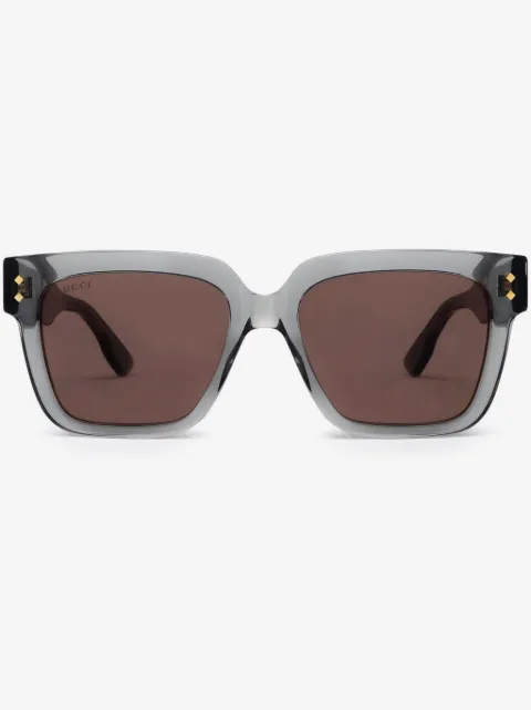 Gucci Eyewear Sonnenbrille mit eckigem Gestell