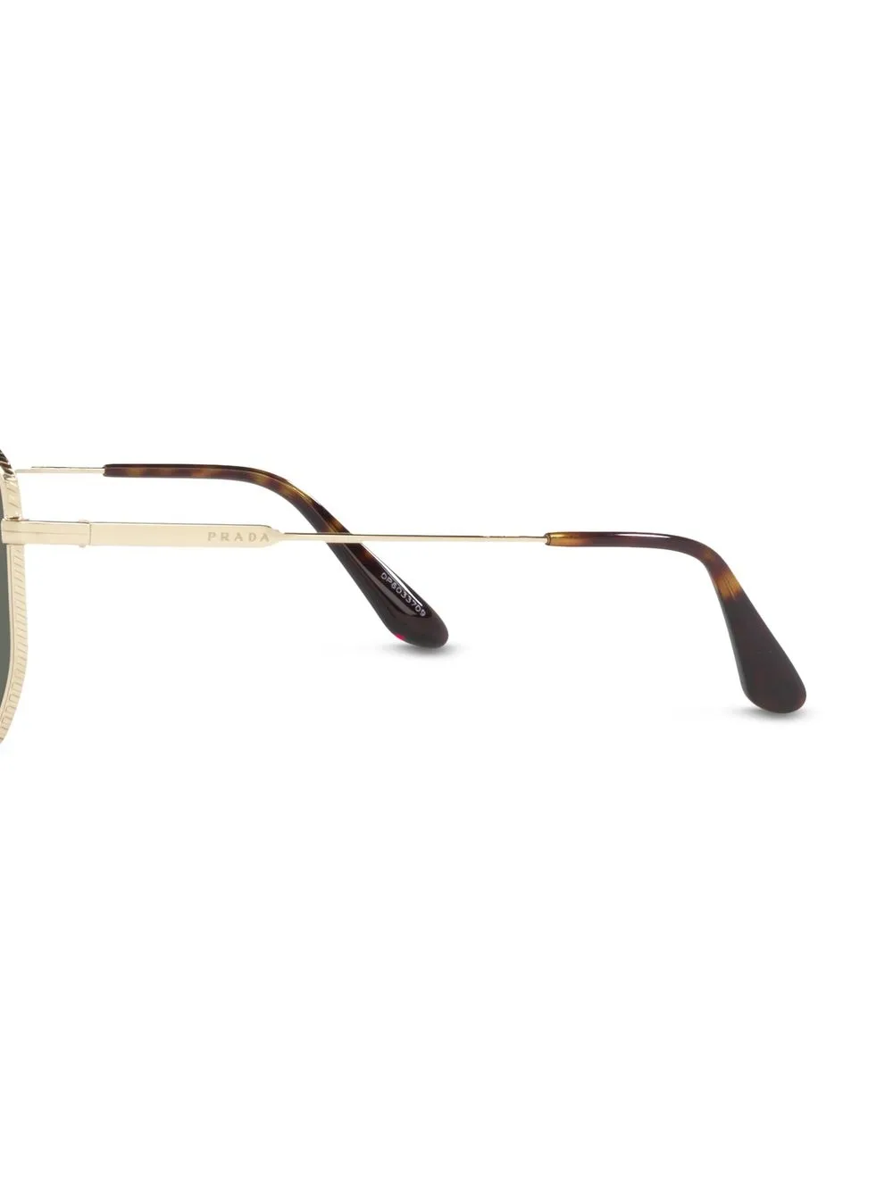 PRADA PR 63XS PILOT-FRAME SUNGLASSES