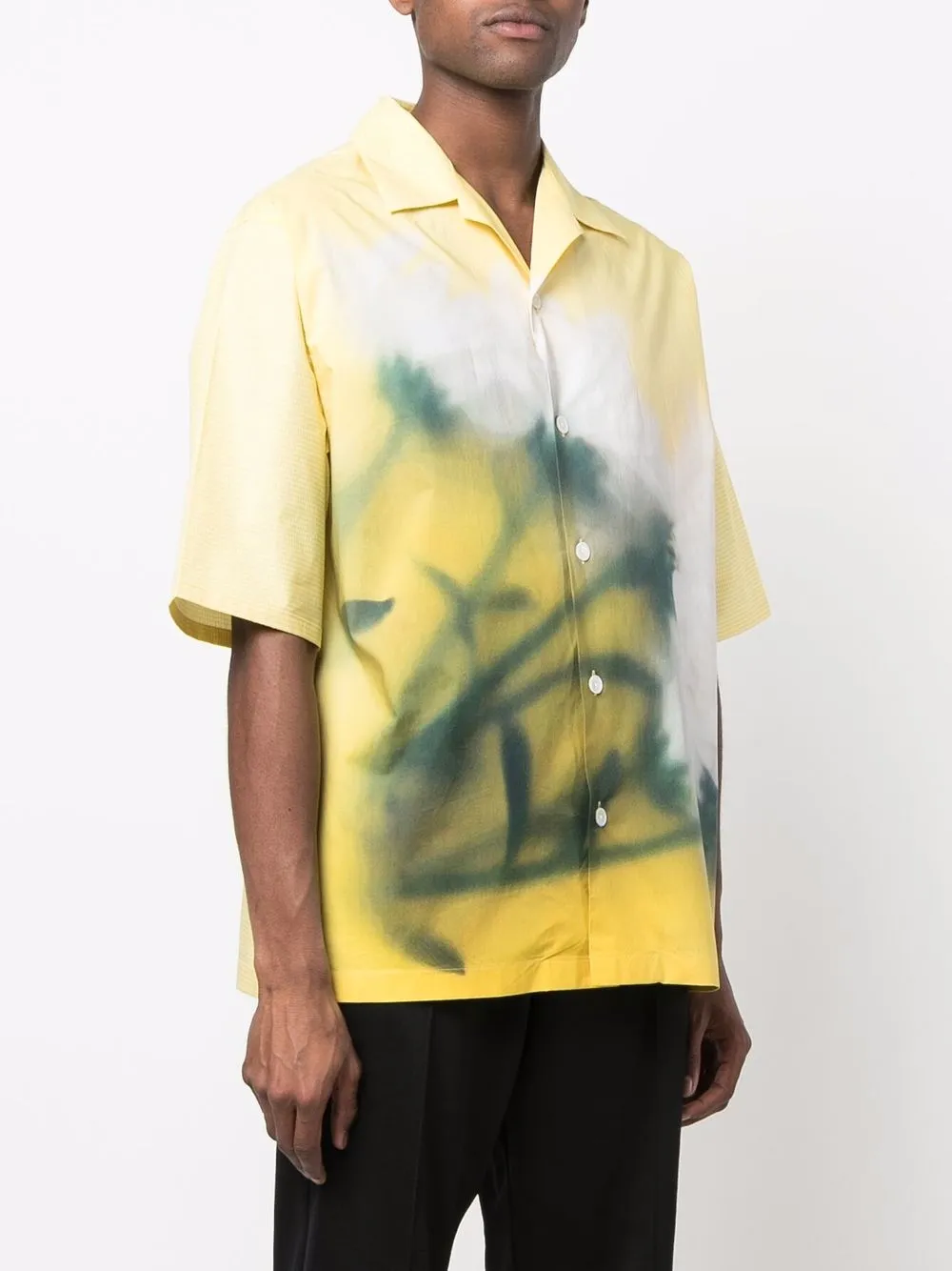 фото Kenzo patterned short-sleeved shirt