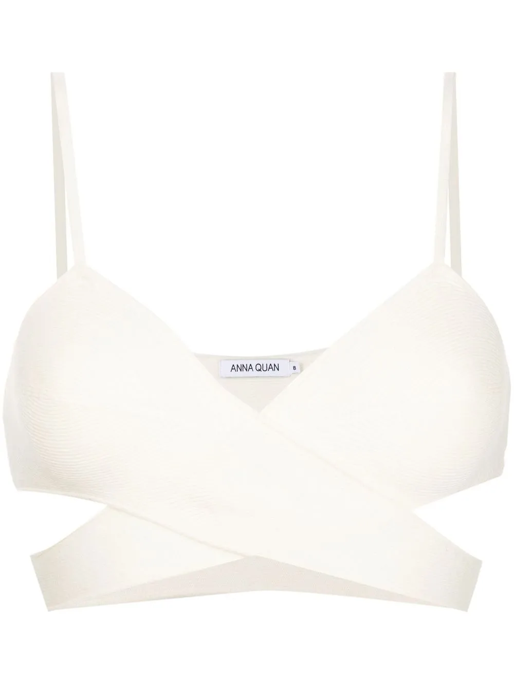 

Anna Quan cut-out detail top - White