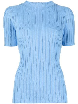 Anna Quan Colette Ribbed Knitted Top - Farfetch