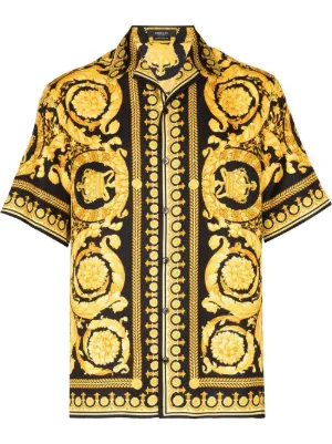 Escupir rueda Mitones Camisas Versace para hombre — FARFETCH