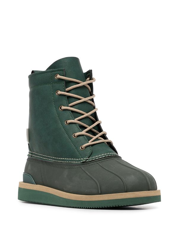 Green sales bean boots