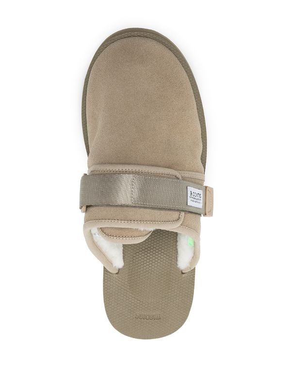 Shearling lined flip online flops