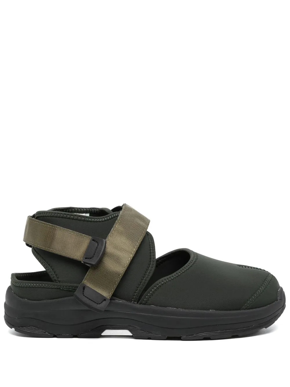 

Suicoke sandalias slip-on con tira trasera - Verde