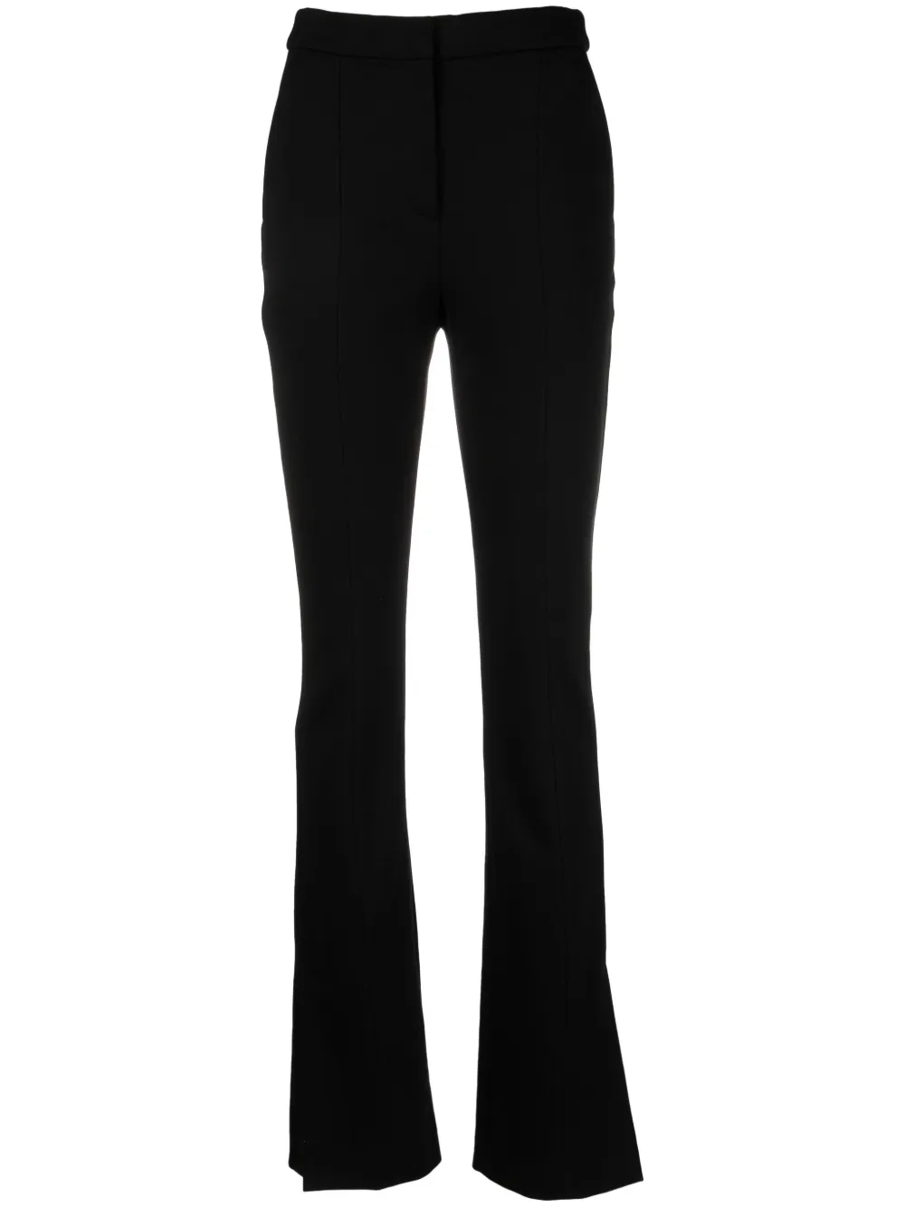 

Karl Lagerfeld pantalones acampanados con tiro medio - Negro