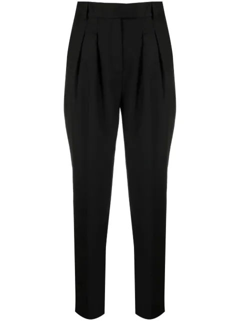 Karl Lagerfeld high-rise cropped trousers