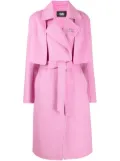 Karl Lagerfeld Transformed convertible trench coat - Pink