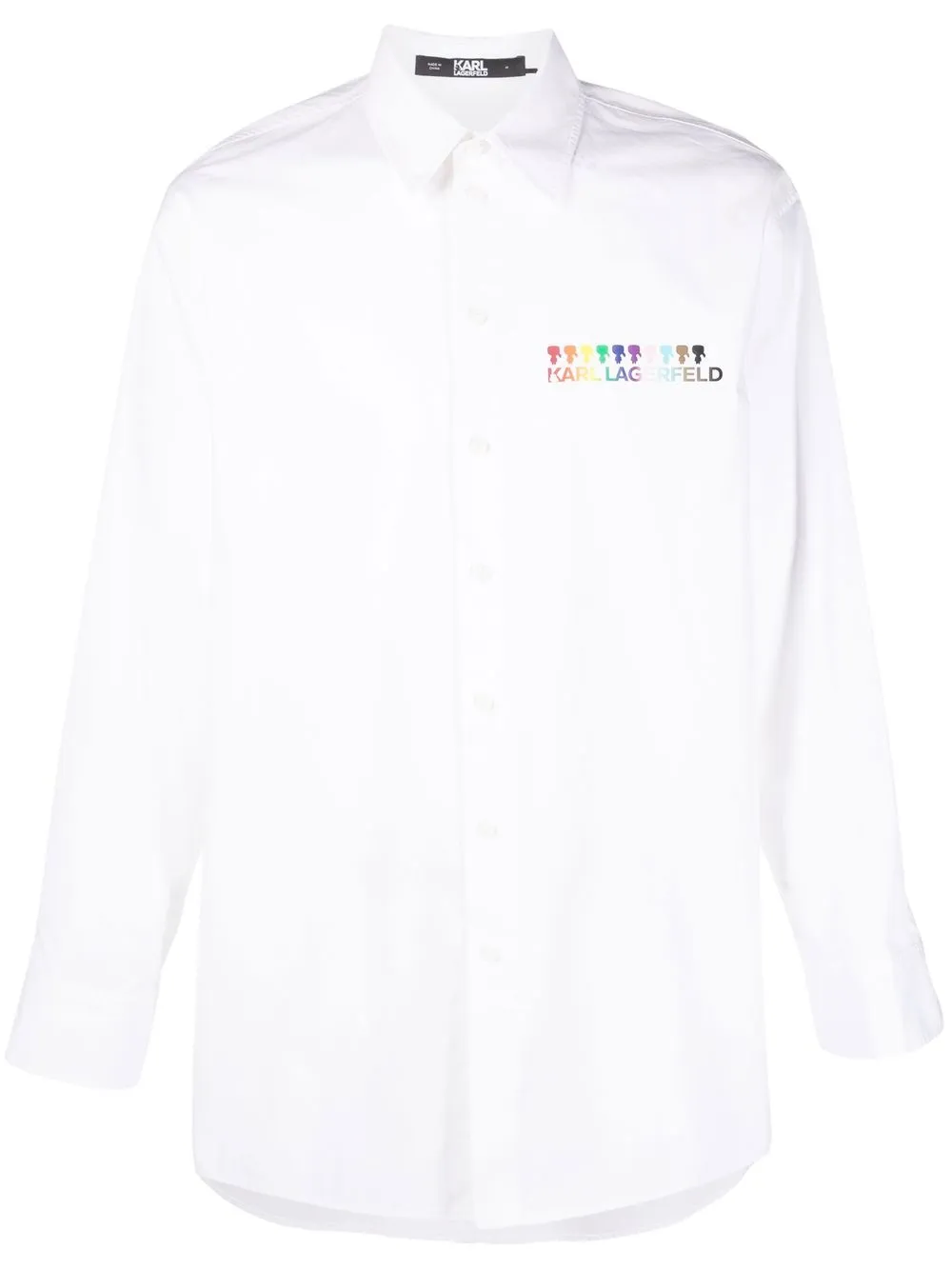 

Karl Lagerfeld camisa K/Pride - Blanco