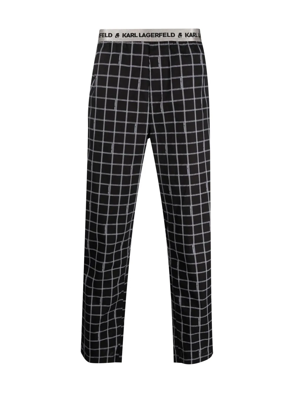 Karl Lagerfeld Pyjama met print - Zwart