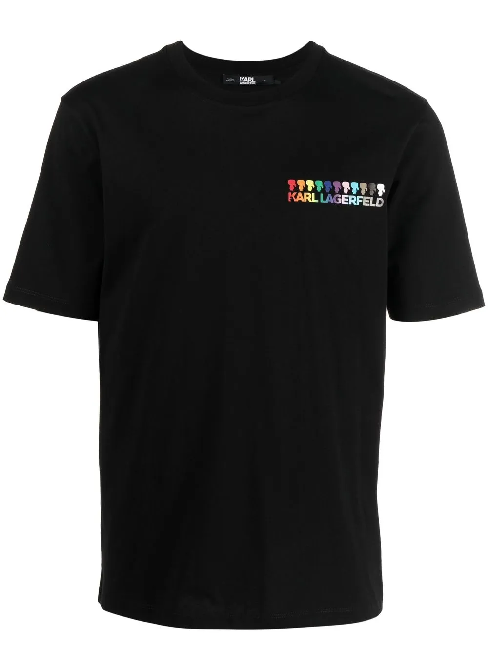 

Karl Lagerfeld playera K/Pride Circle - Negro