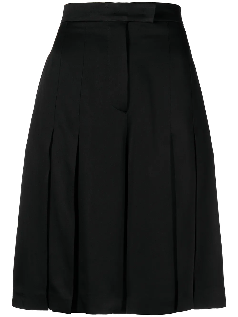 

Giambattista Valli culottes con pliegues - Negro