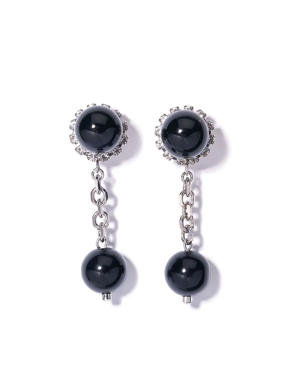 

Carolina Herrera aretes Contessa - Plateado