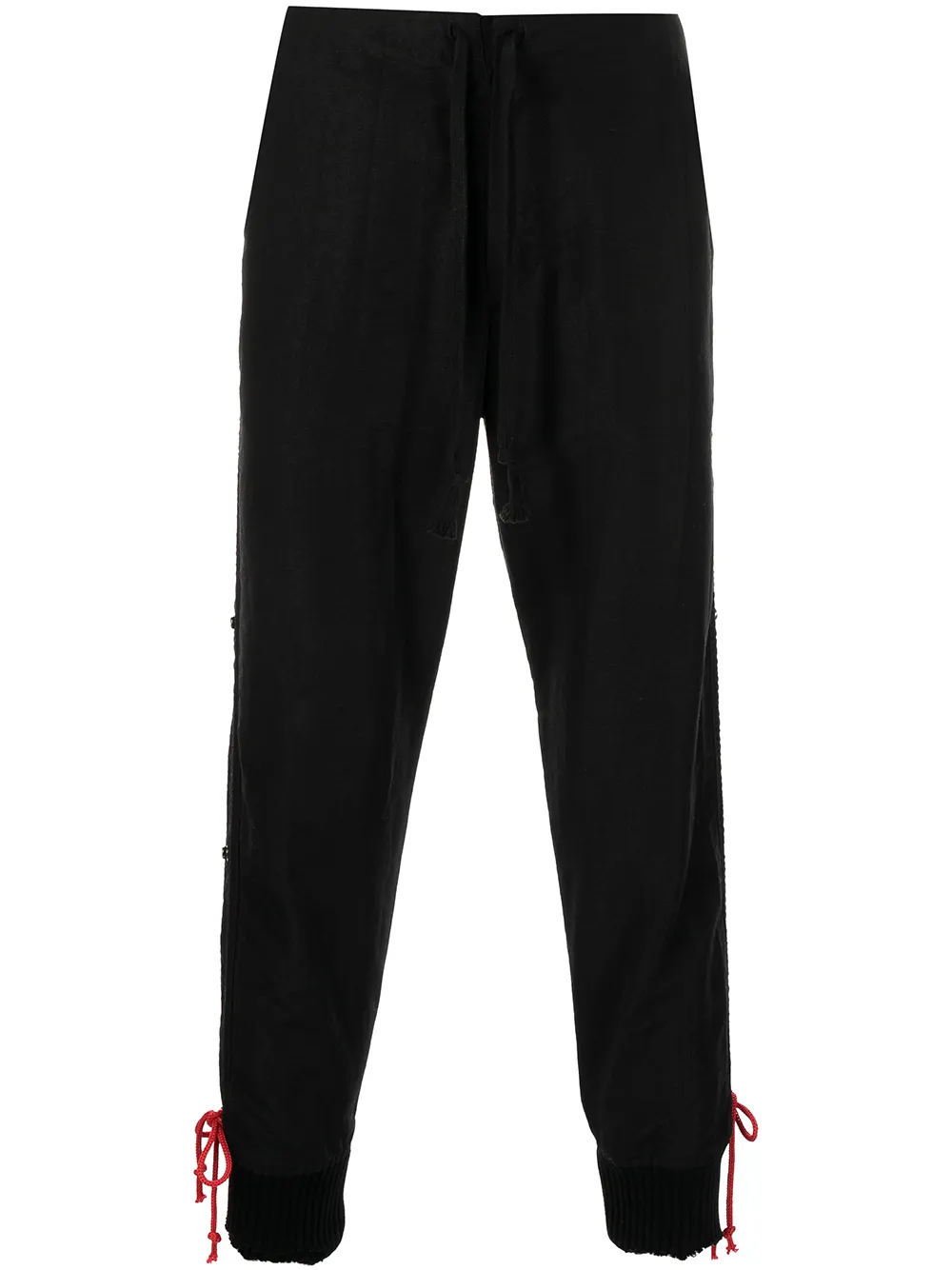 

Greg Lauren pants ajustados - Negro