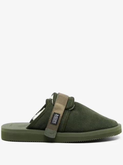 Suicoke Slipper Zavo-Mab com forro de pelos