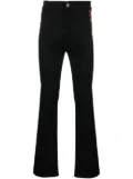 Billionaire embroidered-logo slim-fit jeans - Black