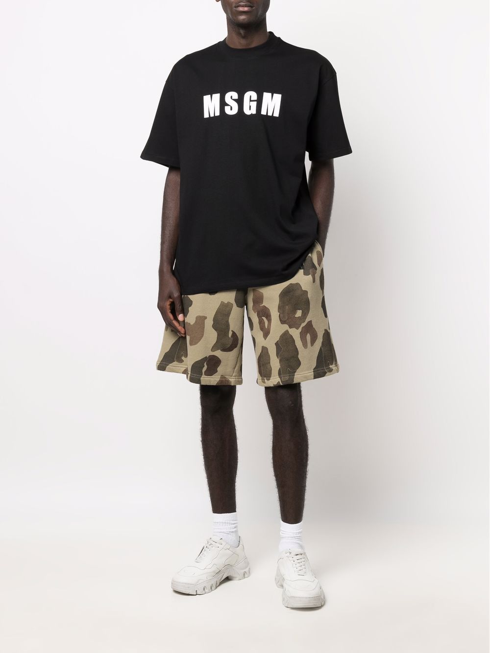 фото Msgm футболка с логотипом