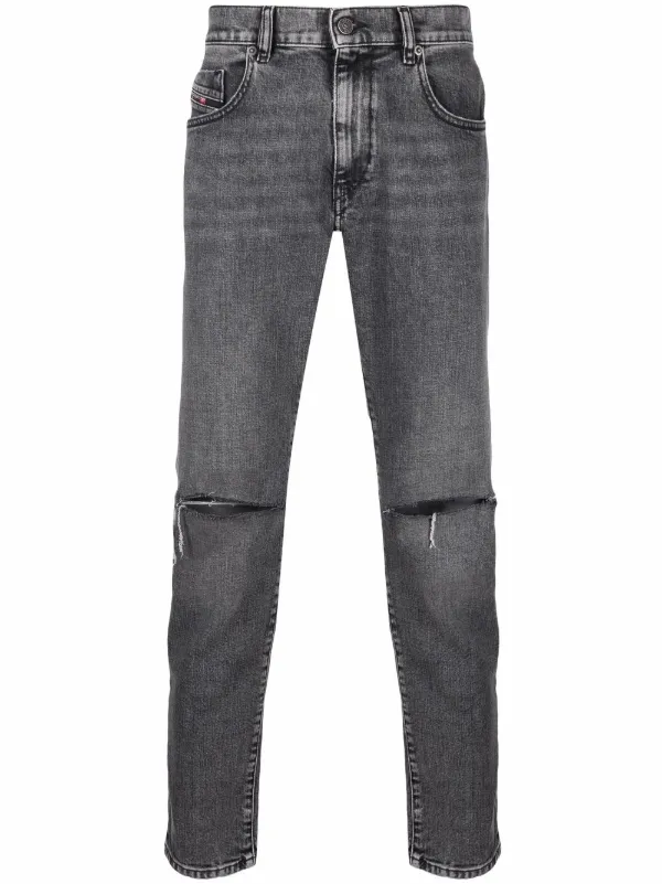 Diesel Vaqueros Rectos De Talle Bajo - Farfetch