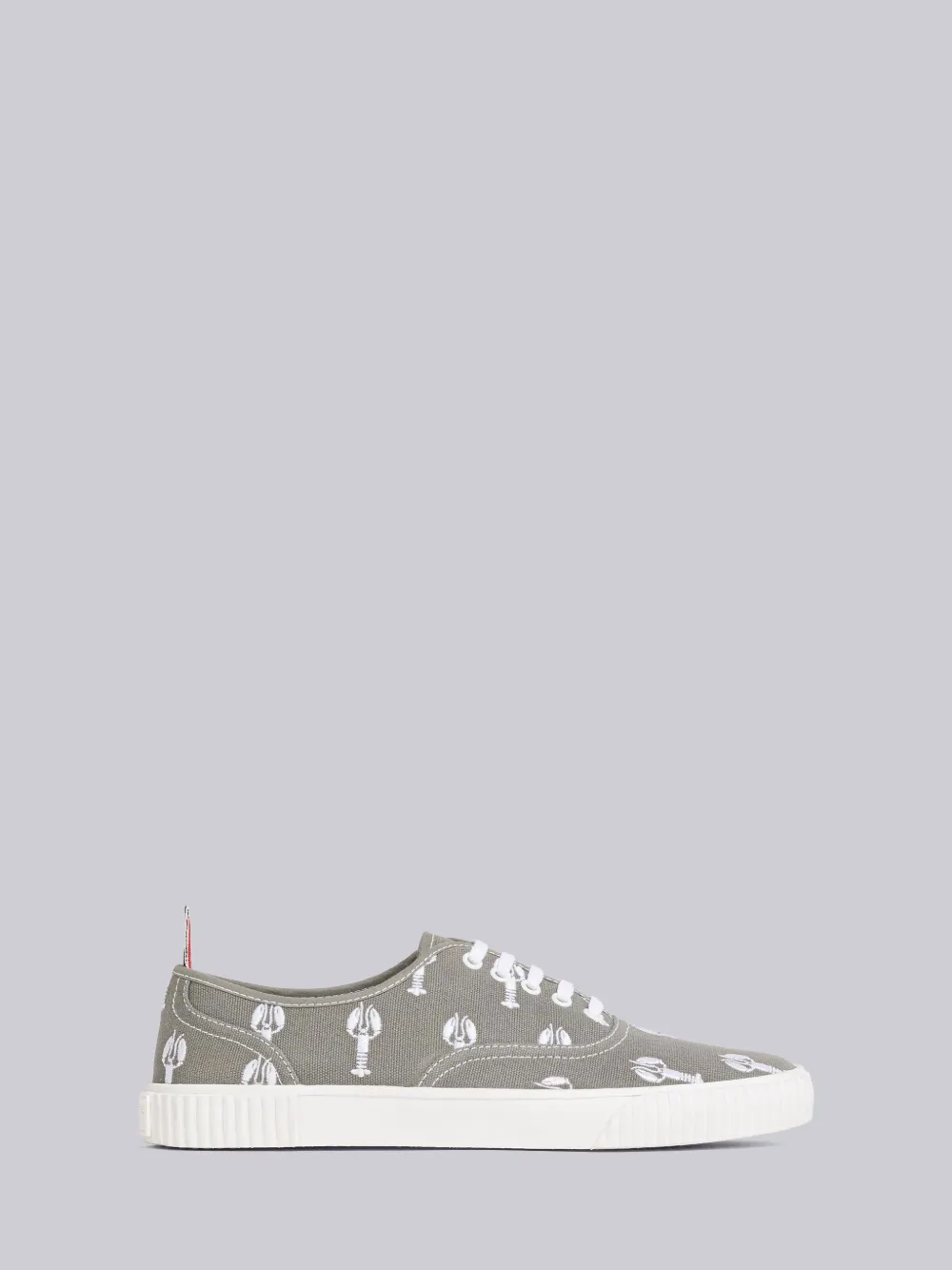 Thom Browne Heritage Low-top Sneakers In Grey