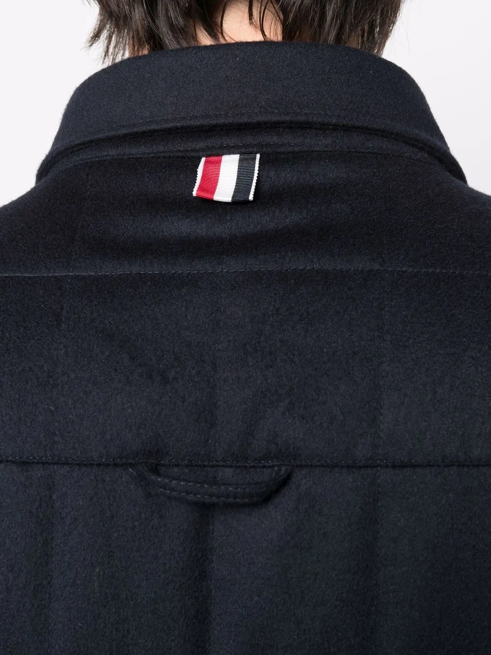 Thom Browne Lightweight Down Jacket In Blue