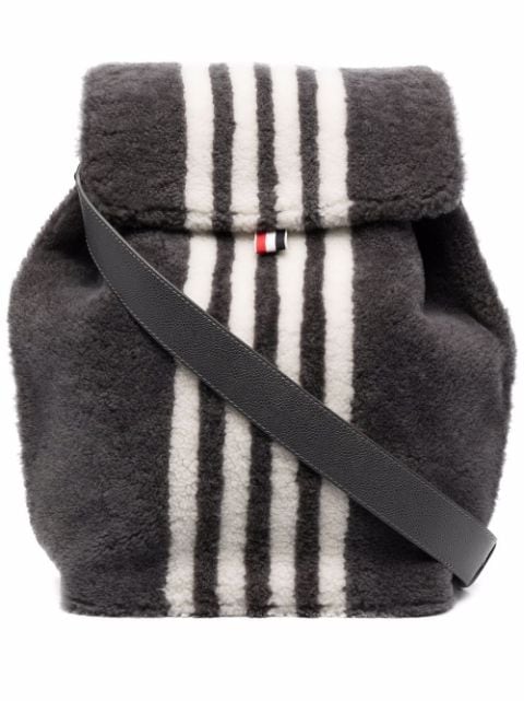 Thom Browne 4-Bar stripe backpack