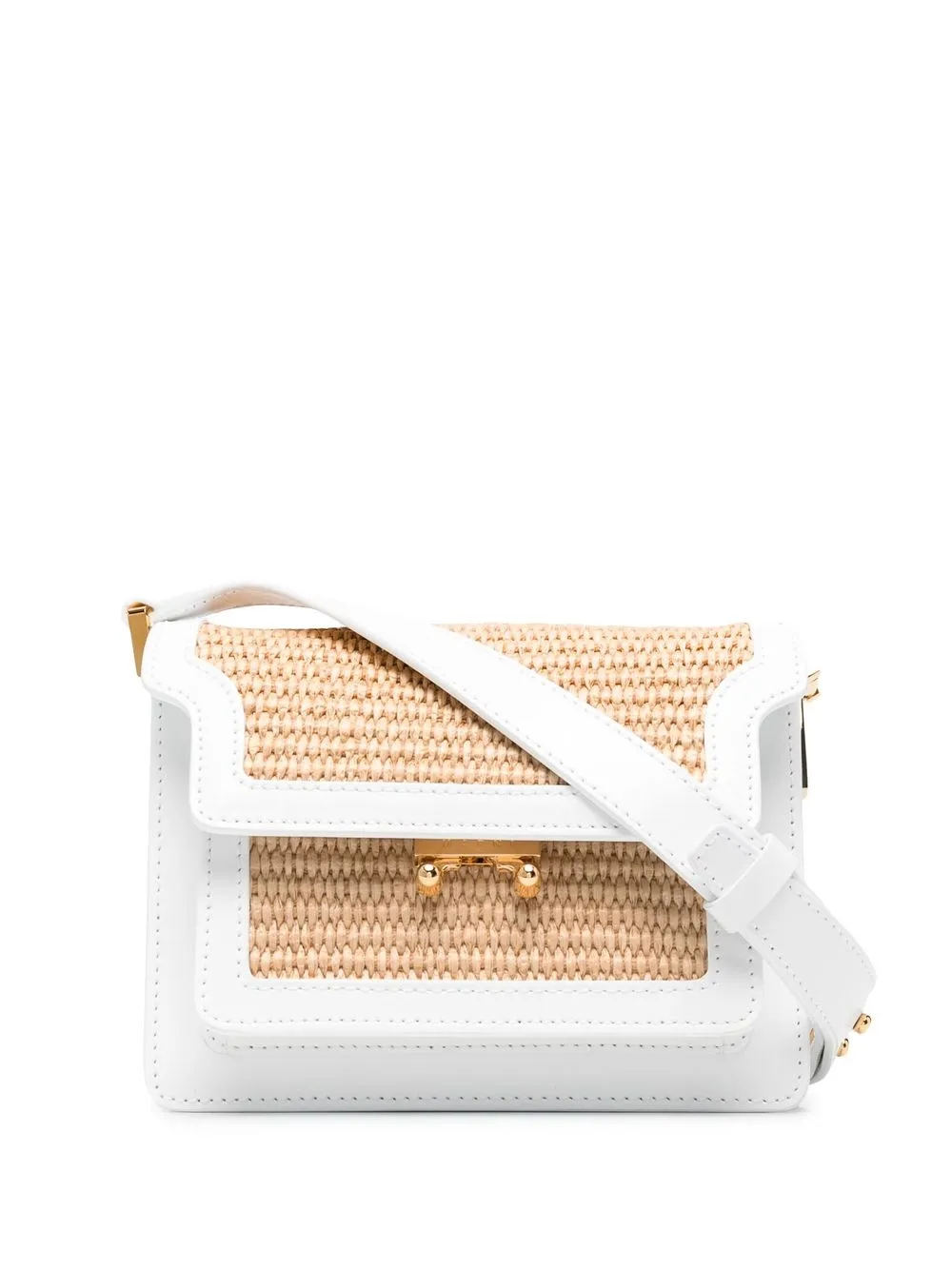 

Marni bolsa de hombro plegable - Blanco