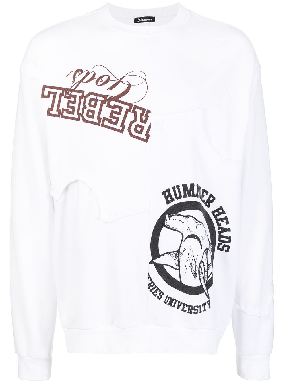 

Undercoverism logo-print crew neck sweatshirt - White