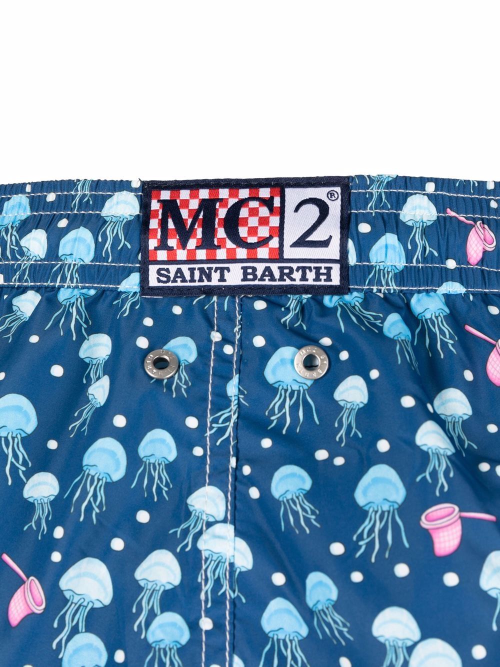 фото Mc2 saint barth graphic-print swim shorts