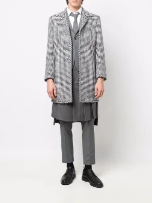 Thom Browne(トム・ブラウン)メンズ チェスターコート Thom Browne(トム・ブラウン)メンズ チェスターコート
